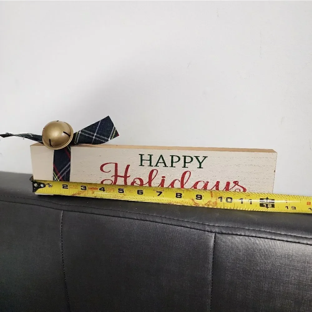 Lot of two Wooden Christmas Table Decor